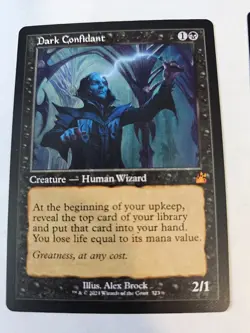 MTG - Dark Confidant Retro Frame - Ravnica Remastered - Image 1
