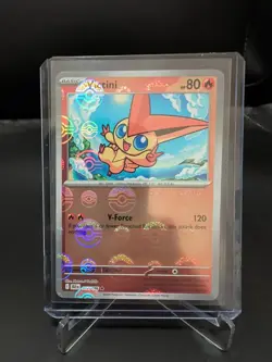 VICTINI 012/086 BLACK BOLT POKEMON (POKE BALL, NM) - Image 1