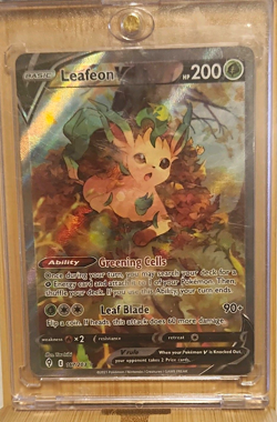 Pokemon Leafeon V 167/203 Evolving Skies Ultra Rare Full Art Holo English - Image 1