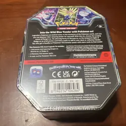 Pokemon TCG Kyogre ex Tin – Sealed Azure Legends 2023 – New & Unopened - Image 2