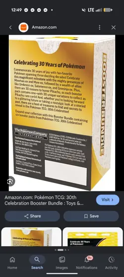 5x Pokemon 30th Anniversary Celebrations Booster Bundles PRESALE SHIPS 09/17/26 - Image 3