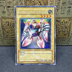 Yugioh Gamma the Magnet Warrior DOR-003 Prismatic Secret Rare HP - Image 1