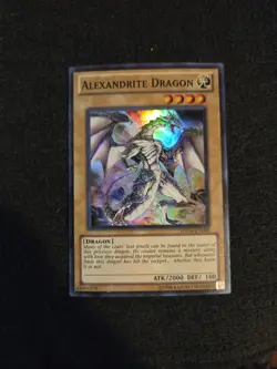 Yugioh Alexandrite Dragon PHSW-EN000 Super Rare - Image 1