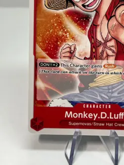 Monkey D Luffy Pre-Errata P-001 Promotion Pack 2022 One Piece Promo - Image 5