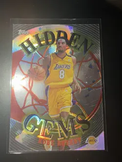 2000 Topps - Hidden Gems Kobe Bryant #HG3 Los Angeles Lakers - Image 4