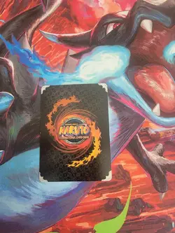 2013 Naruto CCG TCG Ultimate Ninja Storm 3 Naruto Uzumaki x Goku Promo PR 095 LP - Image 2
