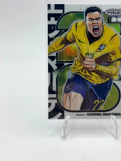 2026 Panini Prizm FIFA World Cup Gabriel Martinelli #2 Manga Case Hit SSP Brazil - Image 3