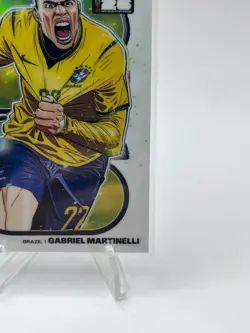 2026 Panini Prizm FIFA World Cup Gabriel Martinelli #2 Manga Case Hit SSP Brazil - Image 4