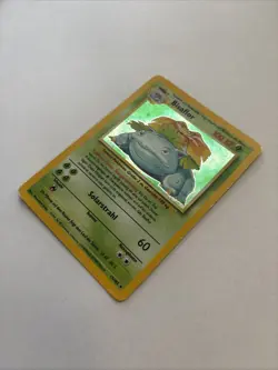 Bisaflor 15/102 Base Set Holo Vintage Pokemon TCG German Venasaur - Image 3