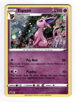 Espeon - SWSH174 SWSH: Sword & Shield Promo Cards #SWSH174 Promo Holo NM Pokemon - Image 1