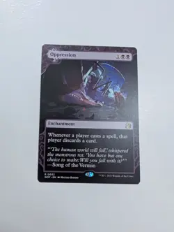 MTG - Oppression - Wilds of Eldraine: Enchanting Tales NM/M Condition - Image 1
