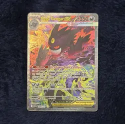 Pokemon Mega Gengar EX Full Art Holo Card 284/217 - Image 1