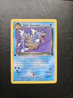 Dark Gyarados 25/82 Team Rocket 1st Edition Regular Near Mint - Pokemon Card - Image 1