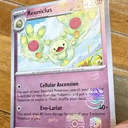 Reuniclus 039/086 Masterball Black Bolt Pokemon TCG Card - Image 1
