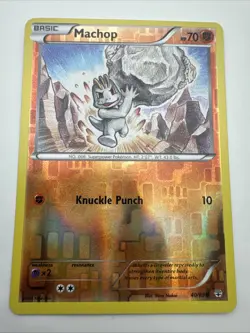 Pokemon Cards Machop 40/83 Reverse Holo Generations NM - Image 1