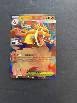 Mega Charizard Y ex - Pokemon Play Stamp Card - Stamped Series 9 - Near Mint - Image 1