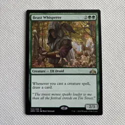 MTG [Beast Whisperer] Guilds of Ravnica Reg Rare 123/259 NM/Unplayed *Free Ship* - Image 1