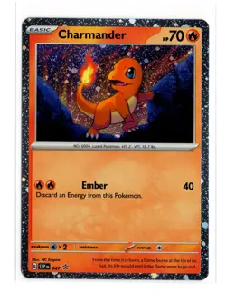 Charmander - 047 (Cosmos Holo) 047 Sv: Scarlet & Violet Promo Cards Holo - Image 1