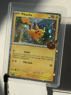Pikachu 018/091 Miscellaneous Cards & Products English Reverse Cosmos Holo 70 HP - Image 1