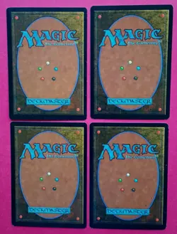 Magic the Gathering MTG Visions NECROSAVANT X 4 LP/EX Rare 1997 Vintage! - Image 3