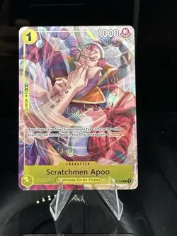 One Piece Scratchmen Apoo Premium Card Collection Best Selection Vol. 6 OP10-108 - Image 1