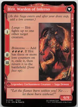 Clive, Ifrit's Dominant FINAL FANTASY 133 NM M - Image 2