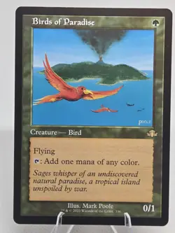 Birds of Paradise (Retro Frame) X1 DMR MTG Dominaria Remastered - Image 1