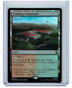 Training Compound - Foil - Super Heroes -Magic the Gathering - Image 1
