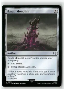 Basalt Monolith 274 Commander: The Lord of the Rings: NM - Image 1