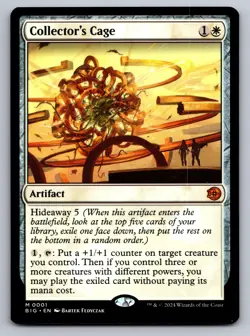 Collector's Cage 1 Outlaws of Thunder Junction: The Big Score MTG NM - Image 1