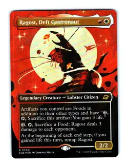Edge of Eternities Ragost, Deft Gastronaut (Borderless) #300 Foil - Image 1