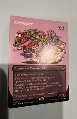 Bloodghast (Borderless) Aetherdrift Regular Mtg M/NM - Image 1