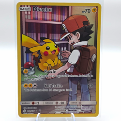 Pokemon TCG Pikachu 241/236 SM Cosmic Eclipse Secret Rare Full Art Holo ENG 2019 - Image 1