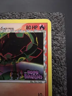 Rayquaza 26/110 EX Holon Phantoms Delta Species Reverse Holo English 2006 - Image 4