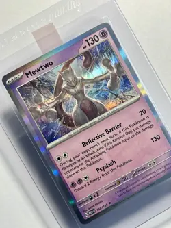Mewtwo 150/165 (NM) Holo Rare Scarlet & Violet: 151 2023 Pokemon Card TCG - Image 3