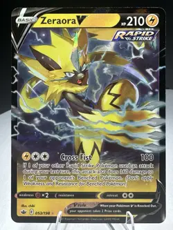 Zeraora V 053/198 & Rapid Strike Urshifu V 152/163 Pokemon TCG Ultra Rare Lot NM - Image 3