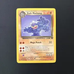 2000 | Pokemon Team Rocket | Dark Machamp | 27/82 | LP (US SELLER) - Image 1
