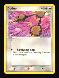 Pokemon Doduo 45/106 Common Emerald Near Mint - Image 1