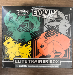 Pokemon Evolving Skies Elite Trainer Box Factory Sealed (see description) - Image 1