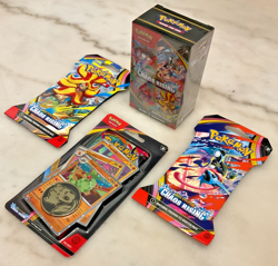 Pokemon Chaos Rising Booster Bundle ME04 Lot (9 Packs!) - Image 1