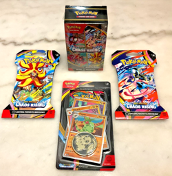 Pokemon Chaos Rising Booster Bundle ME04 Lot (9 Packs!) - Image 2