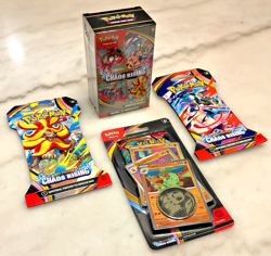 Pokemon Chaos Rising Booster Bundle ME04 Lot (9 Packs!) - Image 3