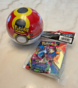 Pokemon TCG Repeat Ball, Poke Ball Tin + Phantasmal Flames - New Factory Sealed - Image 2
