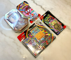 Pokemon [Binacle] 3-Pack Blister Pitch Black ME05 + Whammy Tin LOT - Image 4
