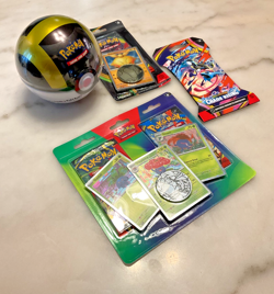 Pokemon TCG ULTRA BALL TIN + 2-Pack Blister Oddish Vileplume Gloom Promo +MORE - Image 1