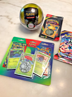 Pokemon TCG ULTRA BALL TIN + 2-Pack Blister Oddish Vileplume Gloom Promo +MORE - Image 5