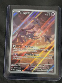 Pokemon TCG Mesprit 204/191SV08 Surging Sparks Illustration Rare Holo - Image 1