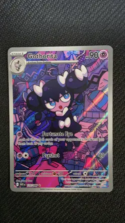 Gothorita 125/086 illustration rare IR White Flare Pokemon TCG NM - Image 1