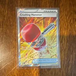 Pokemon TCG Crushing Hammer 105/198 Paldea Evolved Reverse Holo Uncommon ENG - Image 1