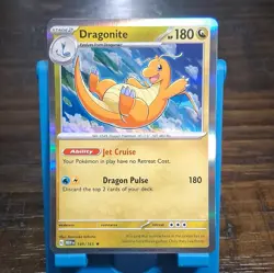 Pokemon TCG Dragonite 180 HP 149/165 Holo Rare SV Scarlet & Violet 151 Eng - Image 1